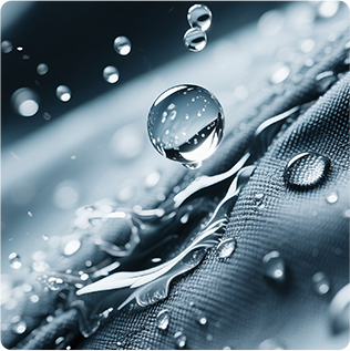 Tessuto in poliestere rivestito